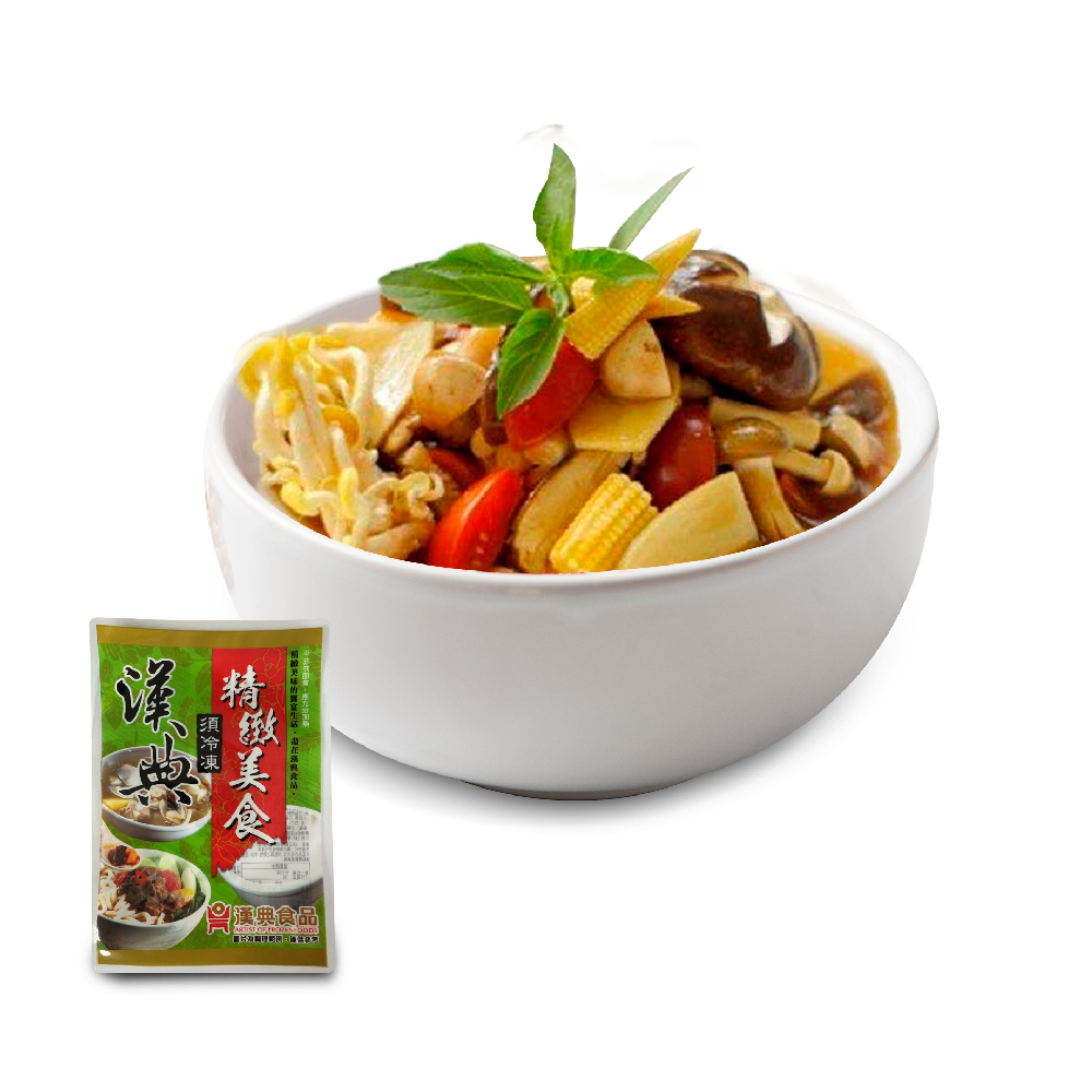 【漢典食品】塔香素鮮菇(全素) 5包組