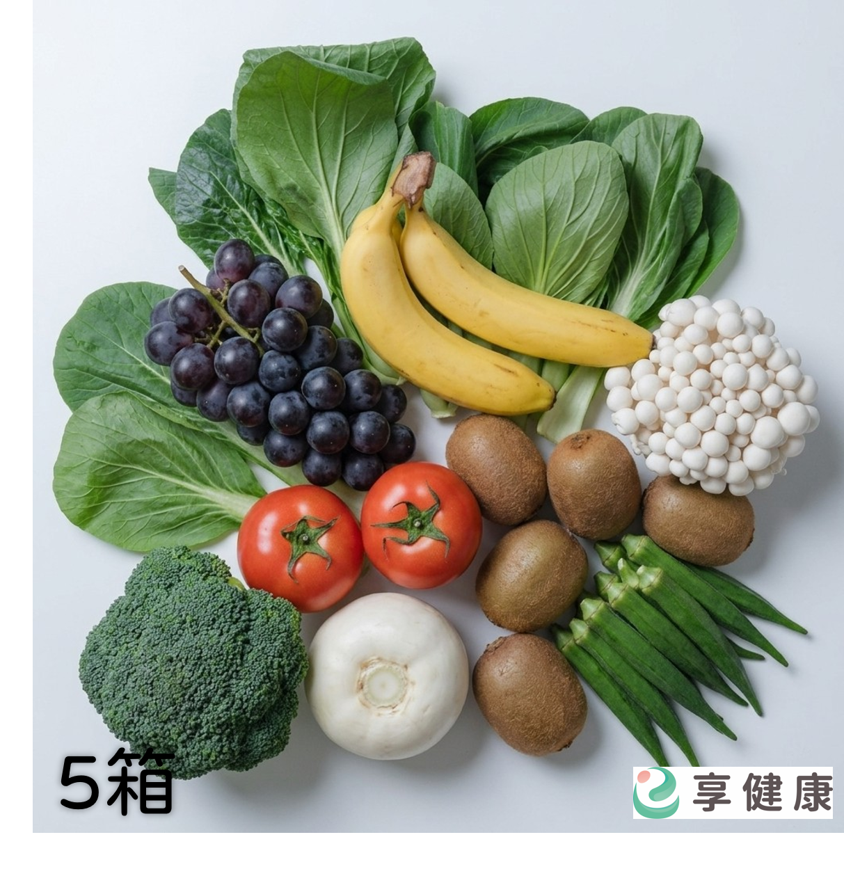 5+5 得舒蔬果箱-5箱