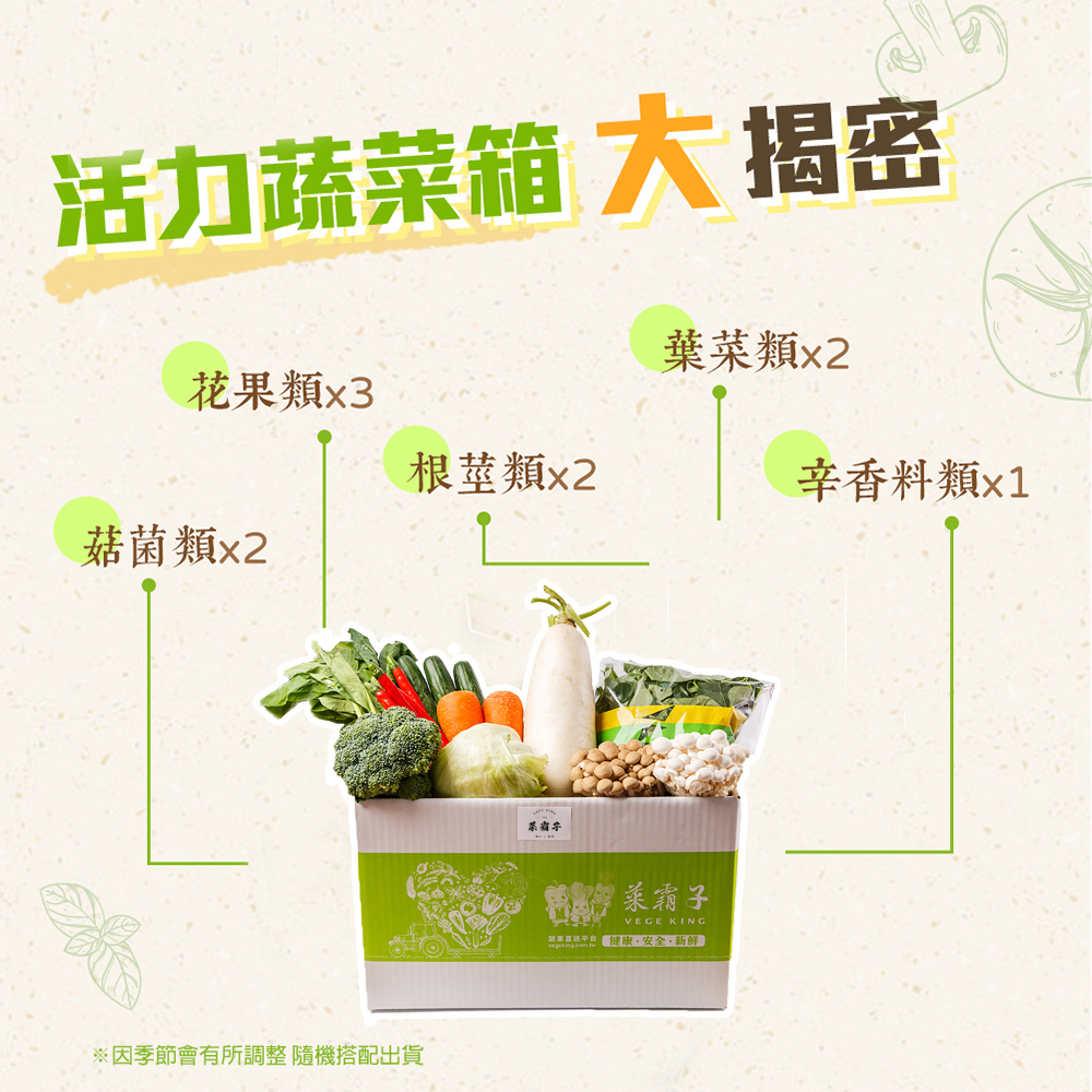 活力蔬菜箱